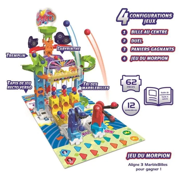 Vtech Marble Rush - Gaming Set S300 - VT80571805 - Circuito de Juego para Niños de 4 Años + (Idioma Francés) 1