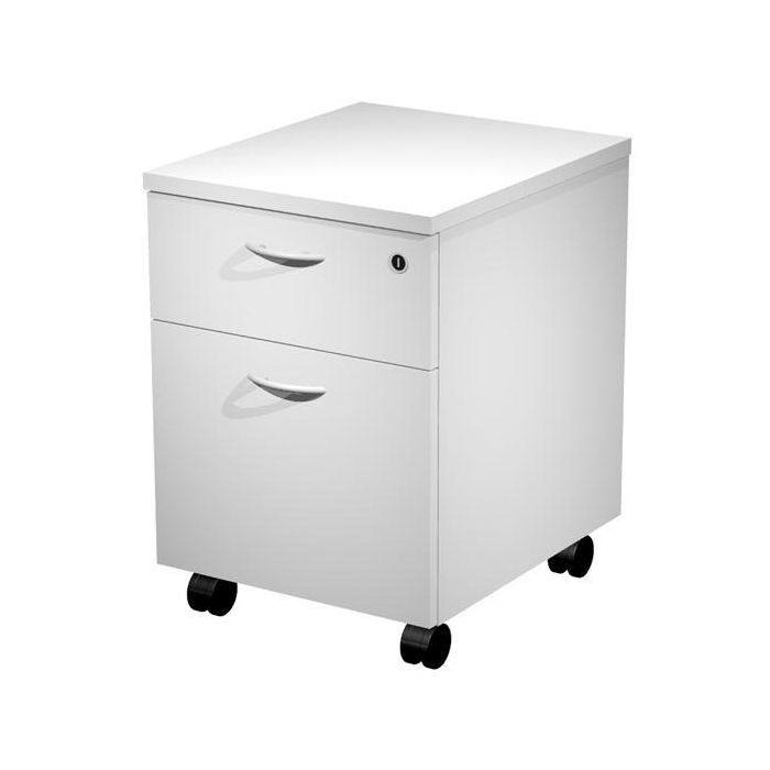 Artexport Cajonera Presto 2 Cajones C-Ruedas Guías Metálicas Cerradura Blanco -Desmontado- Artexport Cajonera Presto 2 Cajones C-Ruedas Guías Metálicas Cerradura Blanco -Desmontado-