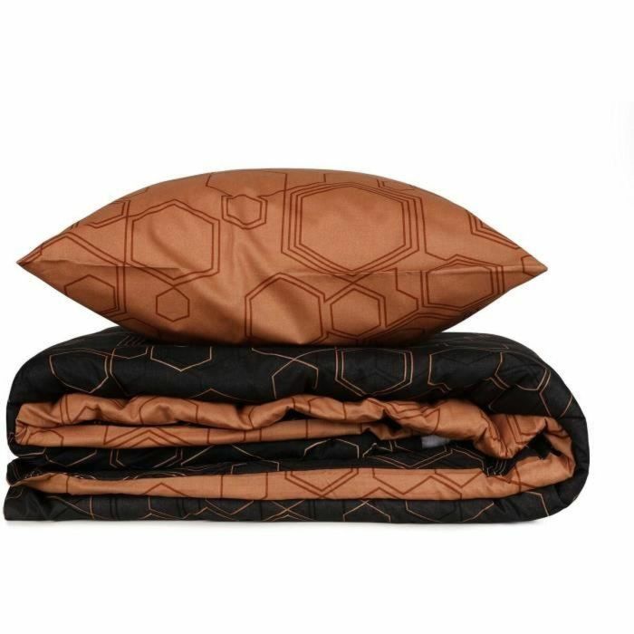 ASI8683342456302 Juego de Cama Cobre 100% Algodón con 1 Funda Nórdica 220x240 cm y 2 Fundas de Almohada 60x60 cm 3 ASI8683342456302 Juego de Cama Cobre 100% Algodón con 1 Funda Nórdica 220x240 cm y 2 Fundas de Almohada 60x60 cm 3