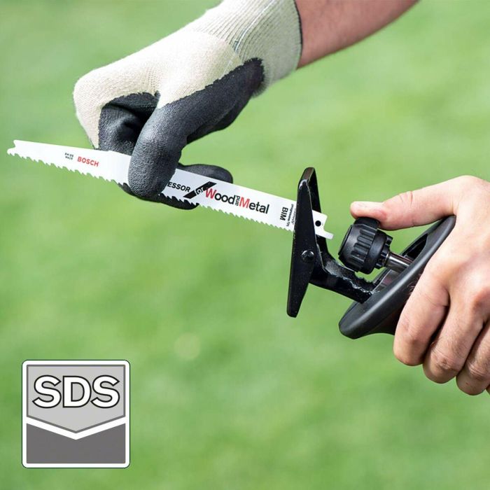 Bosch AdvancedRecip18 Sierra Recíproca a Batería | Kit con 1 Batería 2,5Ah | Cortes Rápidos y Baja Vibración 4 Bosch AdvancedRecip18 Sierra Recíproca a Batería | Kit con 1 Batería 2,5Ah | Cortes Rápidos y Baja Vibración 4