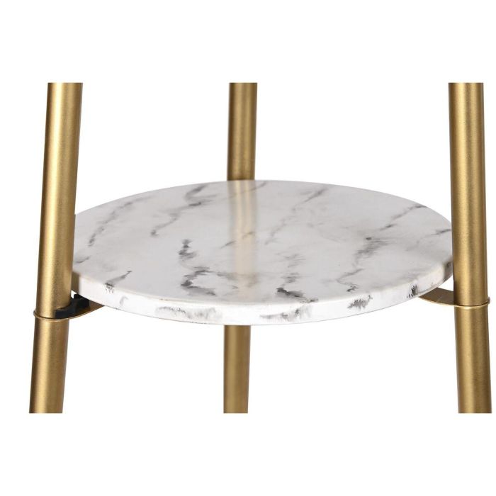 DKD Home Decor Lámpara de Pie Moderna con Estantería, Materiales Metal y MDF, Acabados en Dorado y Blanco, Dimensiones 41x156x41 cm 5 DKD Home Decor Lámpara de Pie Moderna con Estantería, Materiales Metal y MDF, Acabados en Dorado y Blanco, Dimensiones 41x156x41 cm 5