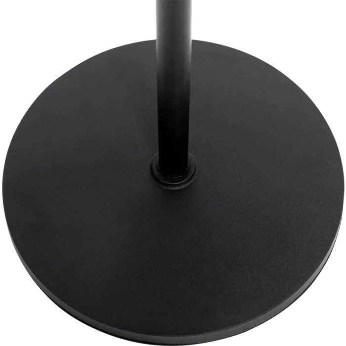 SBG Soporte de Micrófono Recto de Suelo con Base Redonda 30cm | Altura Ajustable 889-1625mm | Acero Negro 4