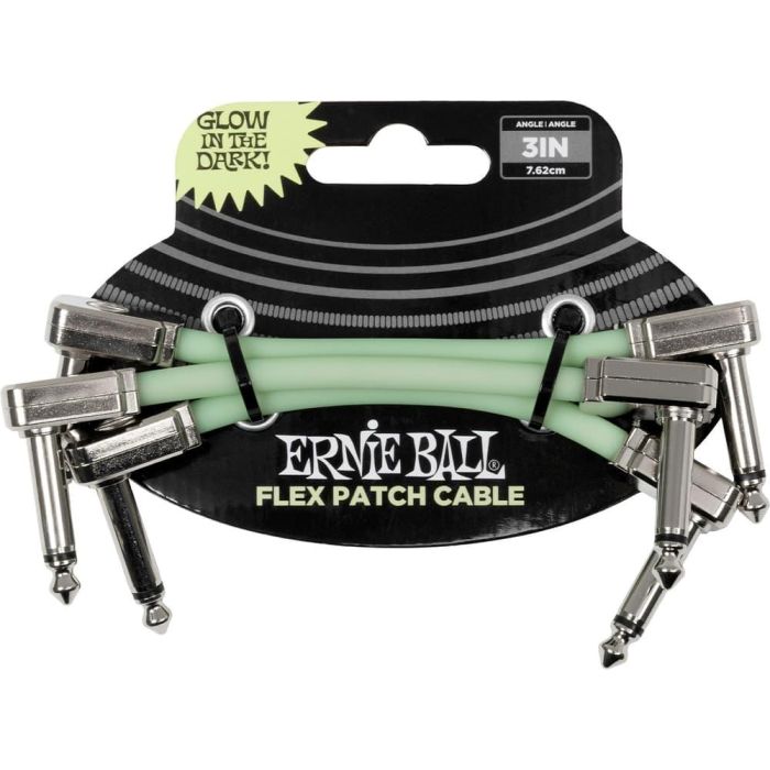 Cable Eb Interlink Flex Jack-Jack Aa 7,5 Cm . Phosphorescent (Pack De 3) Ernieball 0 Cable Eb Interlink Flex Jack-Jack Aa 7,5 Cm . Phosphorescent (Pack De 3) Ernieball 0