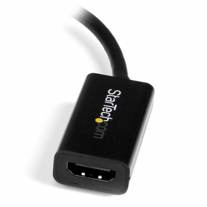 Adaptador DisplayPort a HDMI Startech MDP2HD4KS Negro 1 Adaptador DisplayPort a HDMI Startech MDP2HD4KS Negro 1