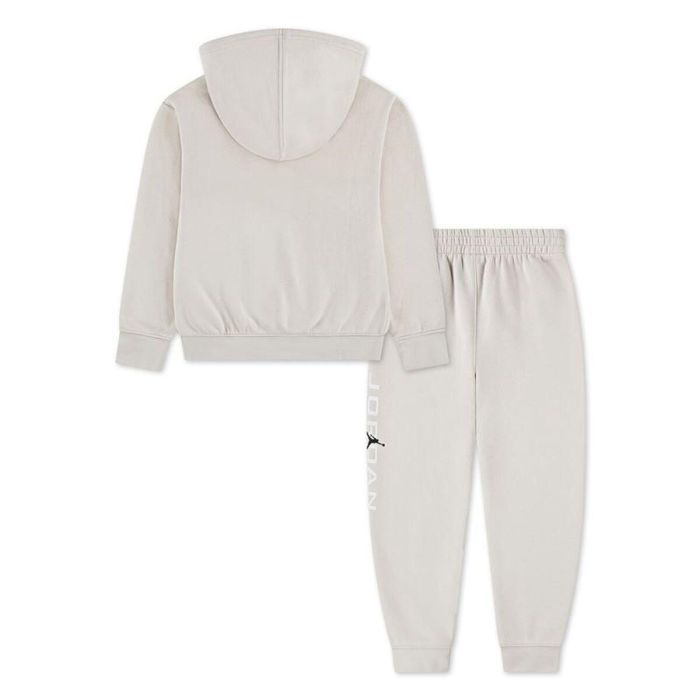 Conjunto Deportivo para Niños Jordan Mj Stretch Hbr Flc Set Blanco 2 Piezas 1