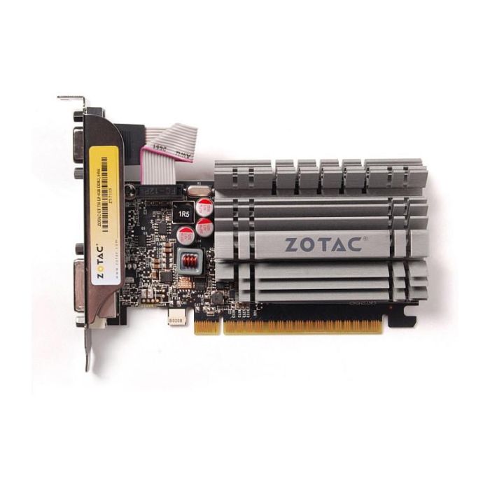 Zotac ZT-71115-20L GeForce GT 730 Tarjeta Gráfica 4GB GDDR3 Pasiva Low Profile 1