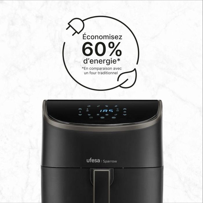 Freidora de Aire UFESA SPARROW Negro 6 L 4