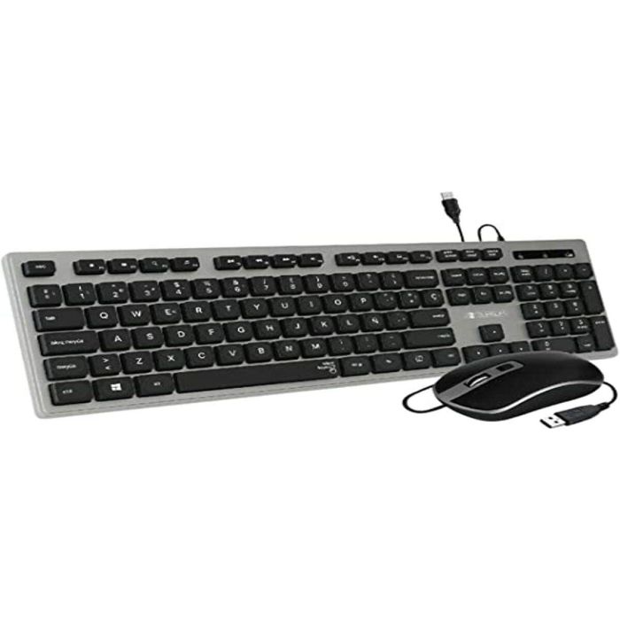 Teclado y Ratón Subblim SUBKBC-CEKE50 Qwerty Español