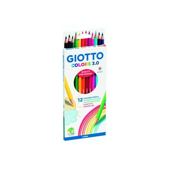 Giotto Lápices De Colores Colors 3.0 Estuche 12 Unidades