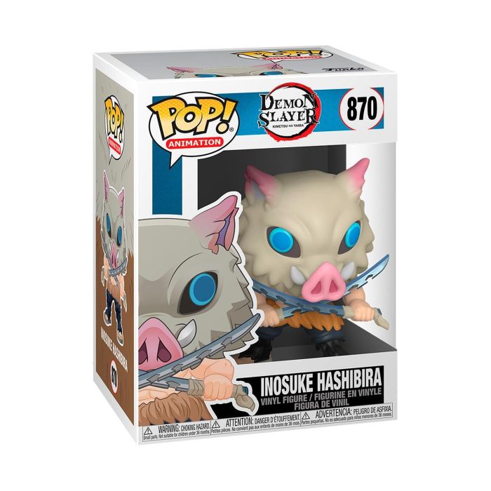 Funko Pop! Inosuke Hashibira Figura de Vinilo - Demon Slayer - Referencia 49011 1