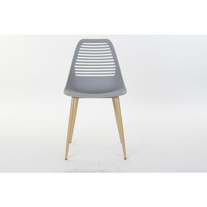 DKD Home Decor Silla Estilo Scandi Gris Claro Marron Claro 56 x 84 x 45 cm (4 Unidades) 3 DKD Home Decor Silla Estilo Scandi Gris Claro Marron Claro 56 x 84 x 45 cm (4 Unidades) 3
