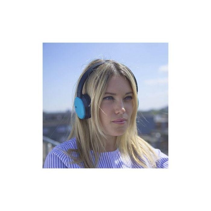 Auriculares Inalámbricos JVC HAS30BT/ con Micrófono/ Bluetooth/ Azules