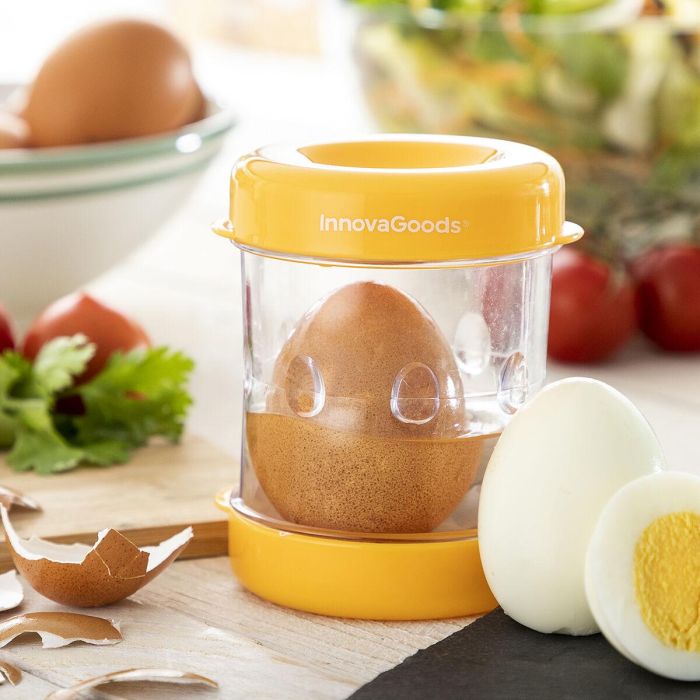 Pelador de Huevos Cocidos Shelloff InnovaGoods Pelador de Huevos Cocidos Shelloff InnovaGoods