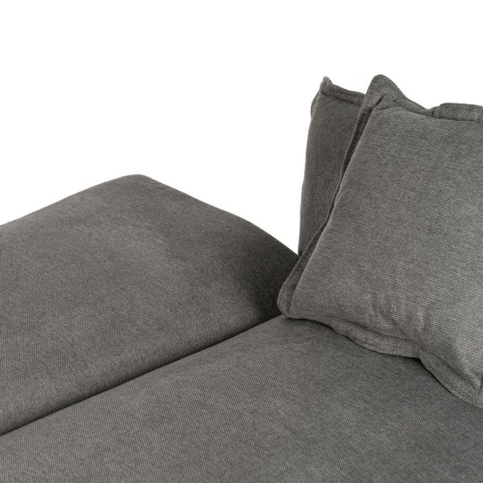 Sofá Cama Gris 214 x 106 x 84 cm 9