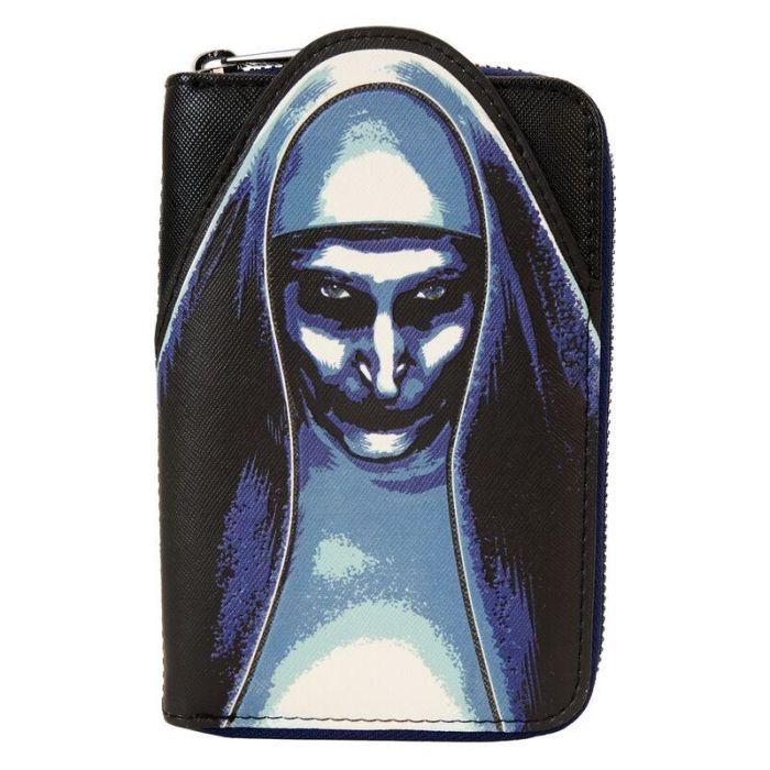 Loungefly Cartera/Billetera La Monja Piel Vegana 15x10cm Brilla Oscuridad con Cremallera