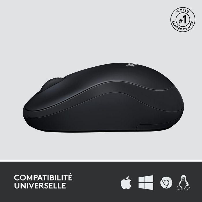 Logitech M220 Silent Ratón Inalámbrico USB 2.4GHz Óptico 1000 dpi 18 Meses Batería Charcoal Compatible con Windows Mac 17