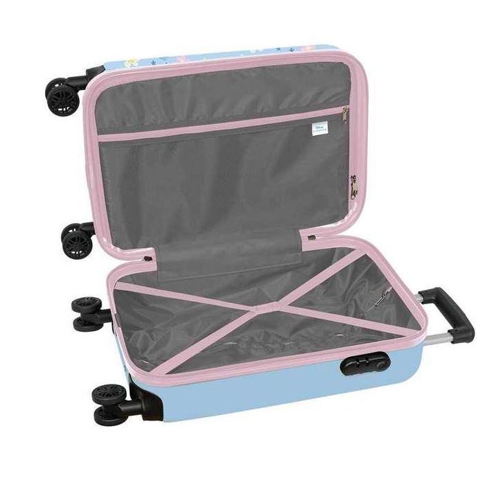 Trolley de Cabina Stitch HAPPY Celeste 20'' 20 L 34,5 x 55 x 20 cm 6 Trolley de Cabina Stitch HAPPY Celeste 20'' 20 L 34,5 x 55 x 20 cm 6