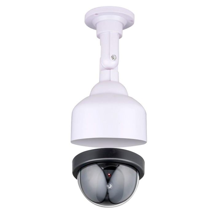 Cámara seguridad simulada tipo domo color blanco ø12 x 24 cm 3 Cámara seguridad simulada tipo domo color blanco ø12 x 24 cm 3