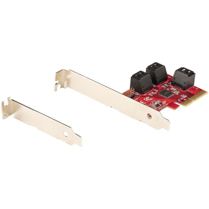 Tarjeta controladora RAID 6P6G-PCIE-SATA-CARD 9
