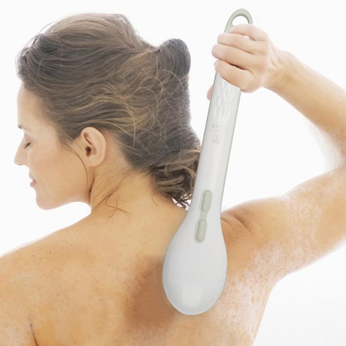 Cosmetic Club Cepillo Corporal 5 En 1 Vallee Outlet con 5 Cabezales Intercambiables para Exfoliar, Limpiar y Masajear, 2 Velocidades, Para Todo Tipo de Piel 3