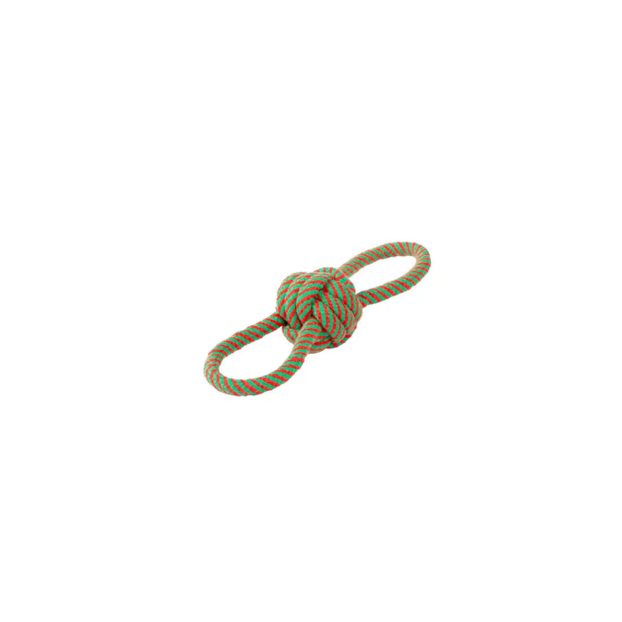 Freedog Rope Ball Christmas Doble Asa 30 cm