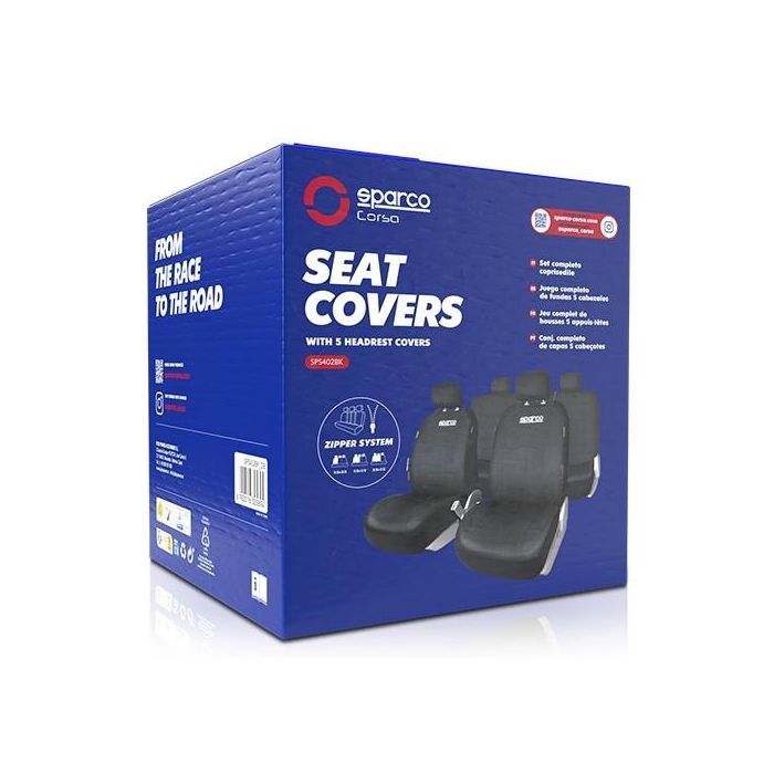 Juego Fundas 402 Intl Negro SPCS402BK 1 Juego Fundas 402 Intl Negro SPCS402BK 1