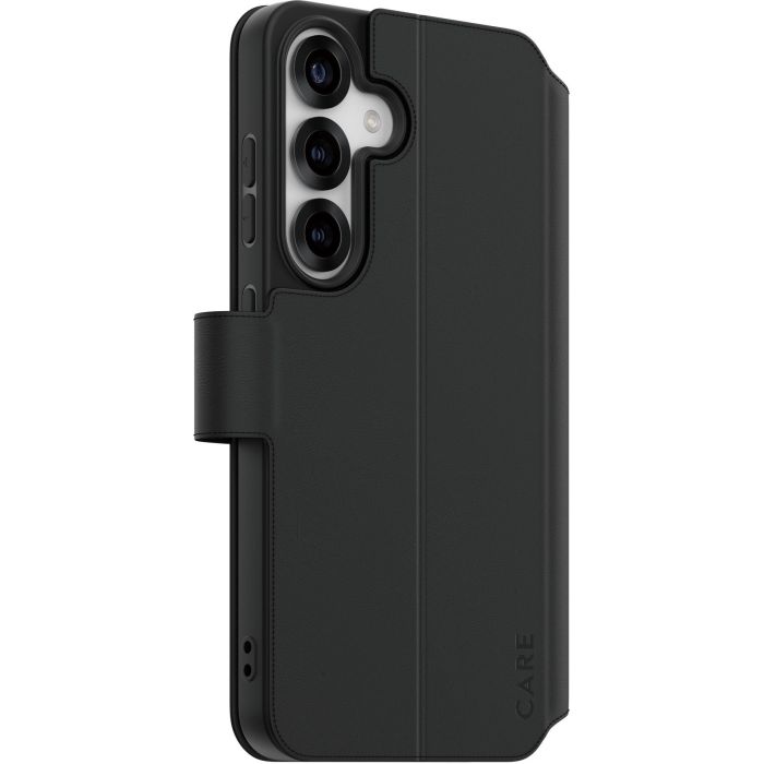 PanzerGlass CARE Feature Wallet Case con Kickstand para Samsung Galaxy S25