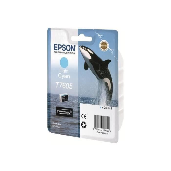 EPSON SURECOLOR SC-P600 Cartucho cian claro 1 EPSON SURECOLOR SC-P600 Cartucho cian claro 1