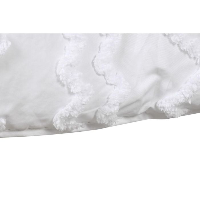 Colcha Boho DKD Home Decor Blanco 260 x 240 cm 3