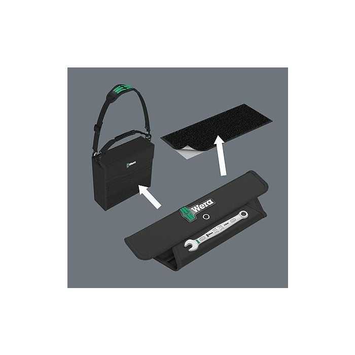 Wera 05020231001 Set de Llaves Combinadas Joker 6003 de 11 Piezas, 8-19mm con Estuche, Certificación CE 7