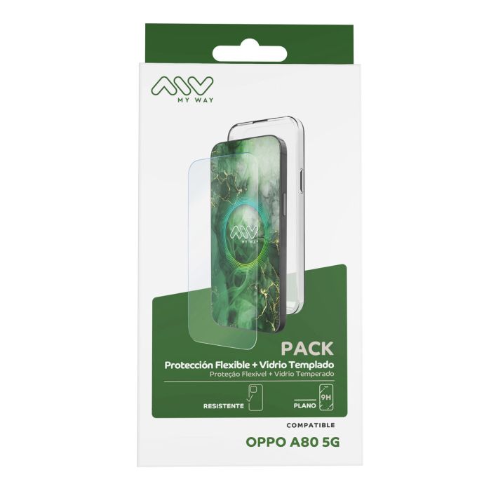 Funda y Protector para Móvil Myway A80 5G Oppo A98 3 Funda y Protector para Móvil Myway A80 5G Oppo A98 3