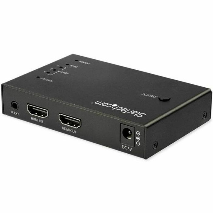 Switch HDMI Startech VS421HDDP Negro 3 Switch HDMI Startech VS421HDDP Negro 3