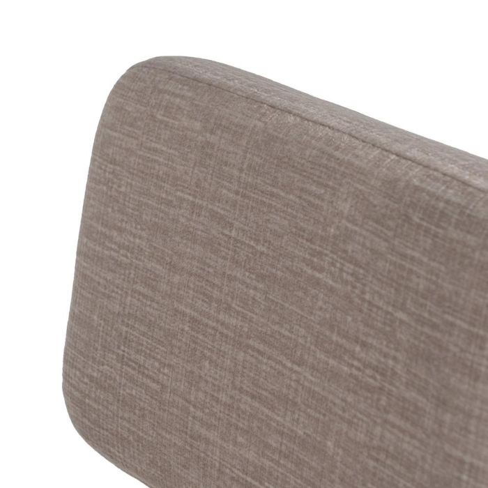 Taburete Beige Tejido-Metal Decoración 39 X 50,50 X 103 cm