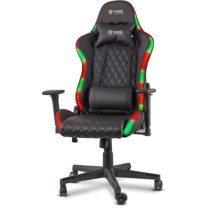 Yenkee YGC 300RGB Silla Gaming Stardust con Iluminación RGB 2 Yenkee YGC 300RGB Silla Gaming Stardust con Iluminación RGB 2