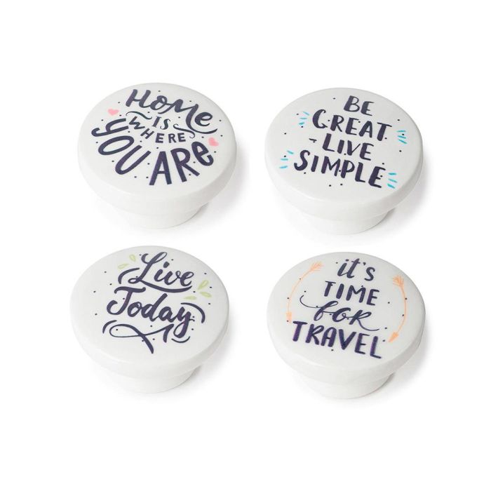 Rei mod. m7 Blister 4 Pomos Redondos para Mueble Madera Ø38mm Acabado Decorativo Ilustrado Blanco 0 Rei mod. m7 Blister 4 Pomos Redondos para Mueble Madera Ø38mm Acabado Decorativo Ilustrado Blanco 0