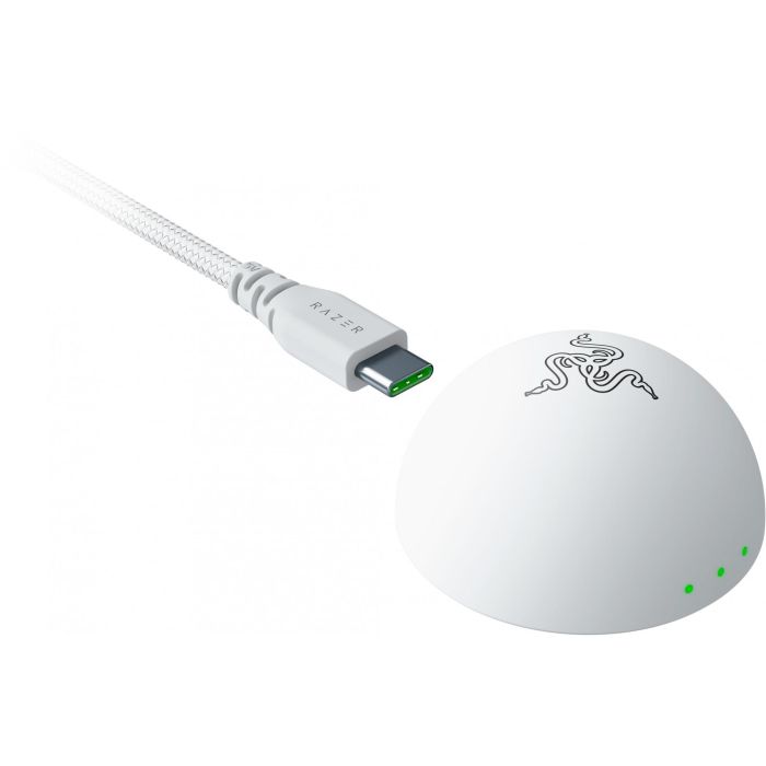 Razer RZ01-05330200-R3G1 DeathAdder V4 Pro Ratón Gaming Inalámbrico + USB Óptico 45000 DPI Mano Derecha Blanco 7 Razer RZ01-05330200-R3G1 DeathAdder V4 Pro Ratón Gaming Inalámbrico + USB Óptico 45000 DPI Mano Derecha Blanco 7