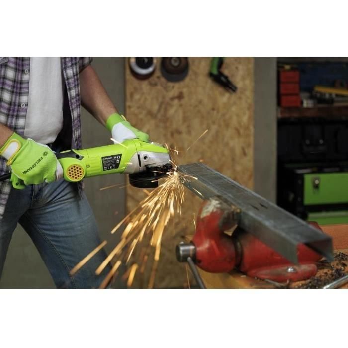 Fieldmann FDB 201401-E Amoladora Angular 1400 W 150 mm Velocidad Ajustable hasta 8600 rpm 1 Fieldmann FDB 201401-E Amoladora Angular 1400 W 150 mm Velocidad Ajustable hasta 8600 rpm 1
