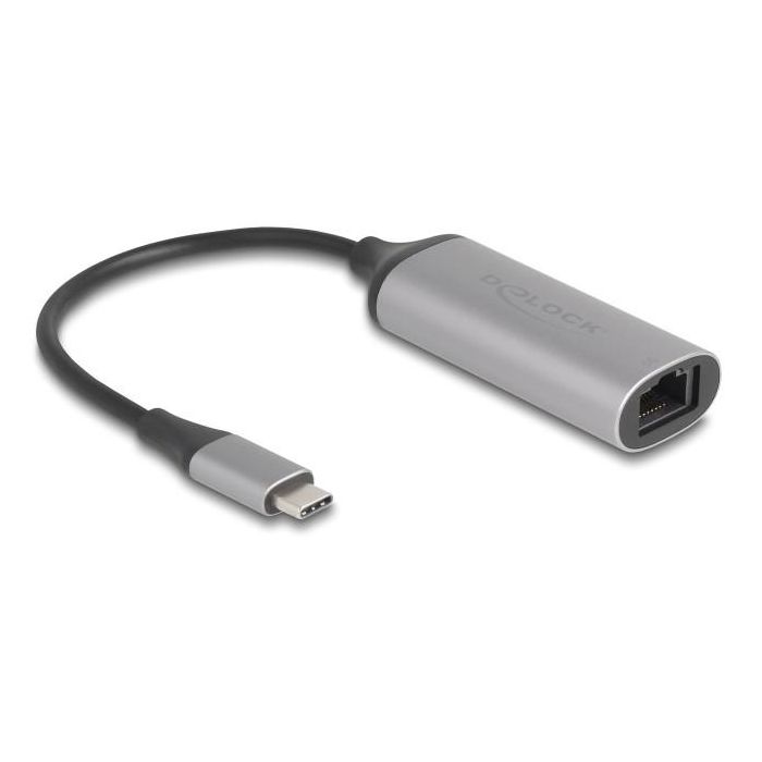 DELOCK USB Type-C Adapter zu 5 Gigabit LAN 0 DELOCK USB Type-C Adapter zu 5 Gigabit LAN 0