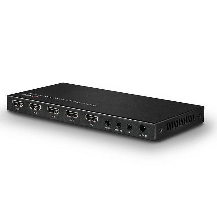 Lindy 4 Port HDMI 18G Switch with Audio 1 Lindy 4 Port HDMI 18G Switch with Audio 1
