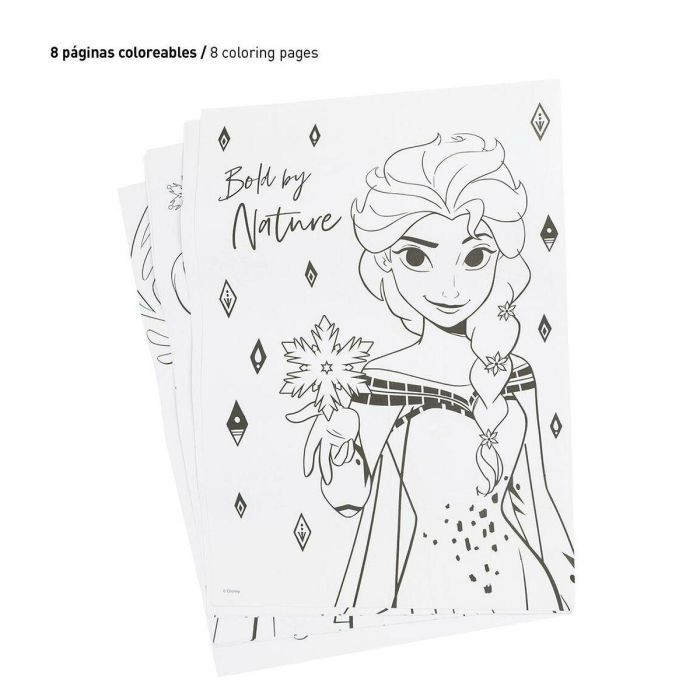 Set papelería coloreable frozen 3 Set papelería coloreable frozen 3