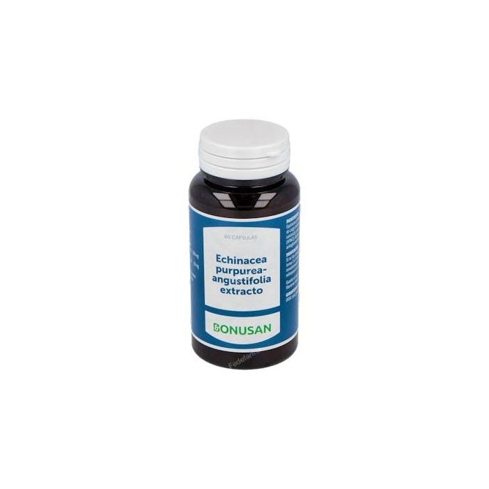 Bonusan Echinacea Purpurea y Angustifolia Extracto - 60 Cápsulas Vegetales para el Sistema Inmunitario