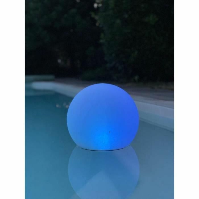 Galix Bola Solar Impermeable Multicolor 30cm con Mando a Distancia y LED Dual para Jardín, Piscina o Mesa, 8 Horas de Iluminación 5