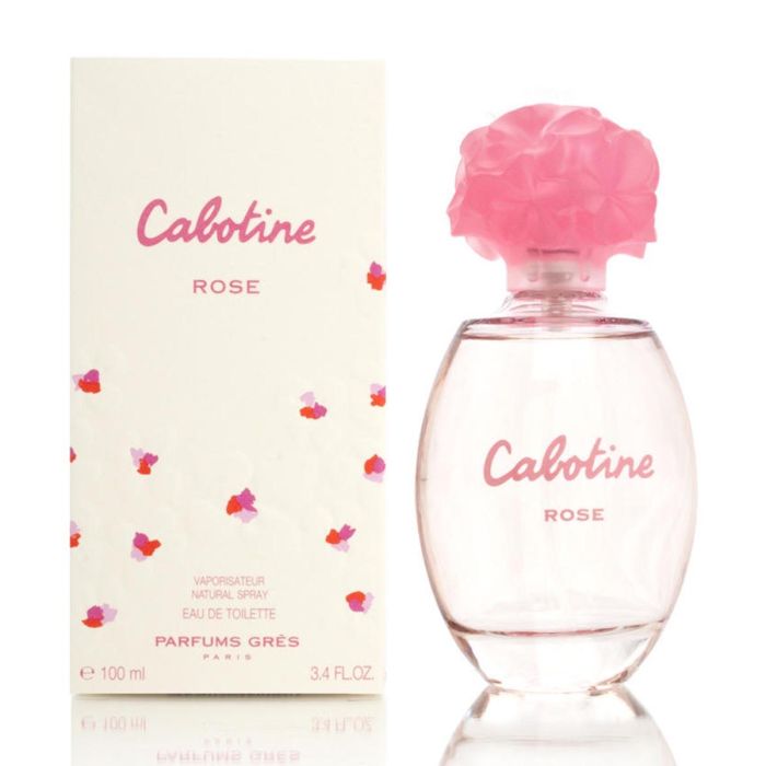 Gres CABOTINE ROSE Eau de Toilette Colonia Vaporizador 100 ml para Mujer | Fragancia Floral Frutal Fresca y Elegante