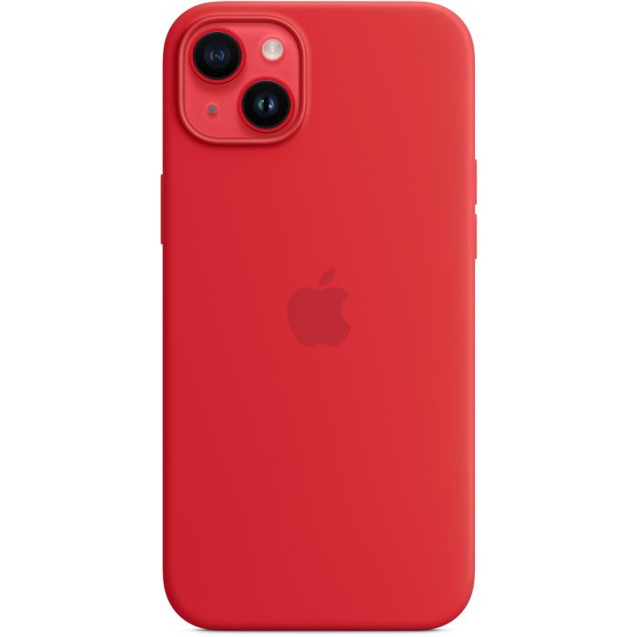 APPLE iPhone 14 Plus Silicone Case with MagSafe - (PRODUCT)RED 4 APPLE iPhone 14 Plus Silicone Case with MagSafe - (PRODUCT)RED 4