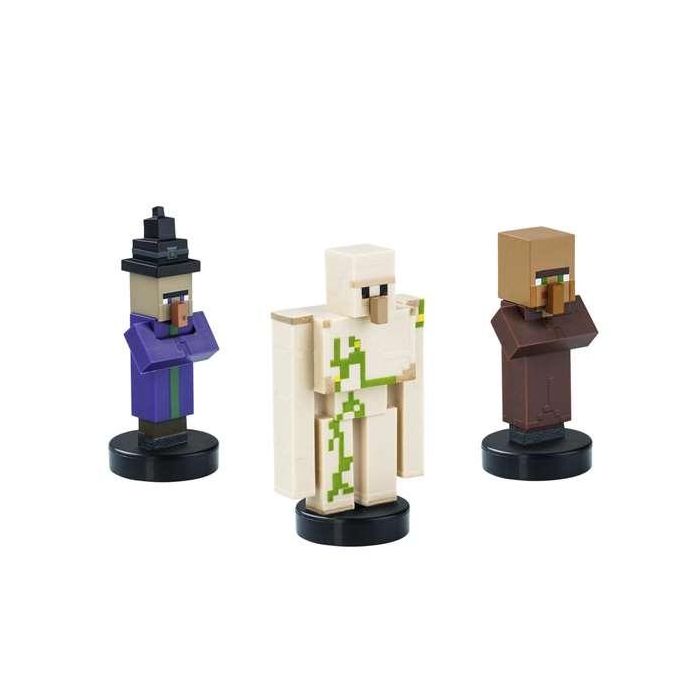 Figura minecraft pack de 3 figuras. - modelos surtidos 8 Figura minecraft pack de 3 figuras. - modelos surtidos 8