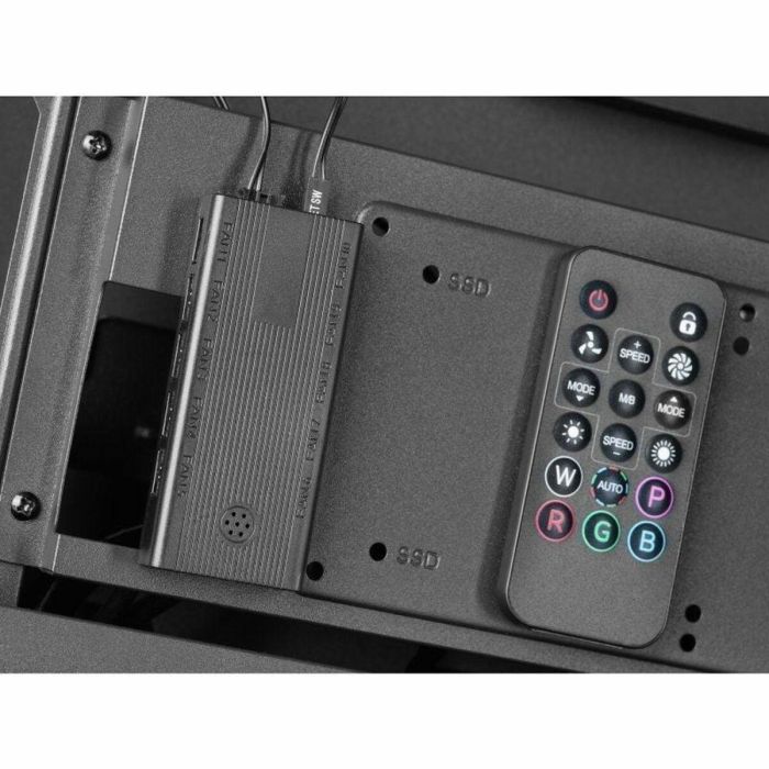Caja Semitorre ATX Mars Gaming MCINFINIO Negro 1 Caja Semitorre ATX Mars Gaming MCINFINIO Negro 1