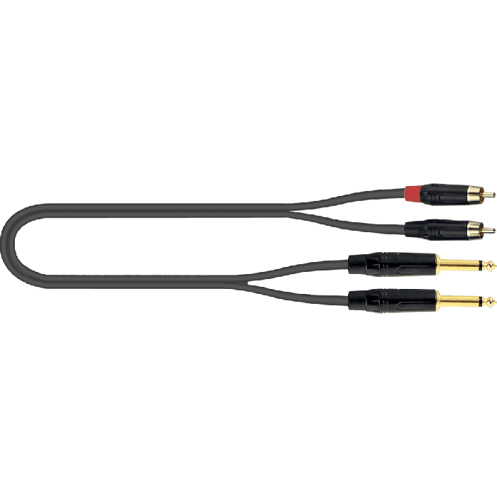 Cable Audio Pvc Jack(X2)-Rca(X2) - 3 M 1 Cable Audio Pvc Jack(X2)-Rca(X2) - 3 M 1
