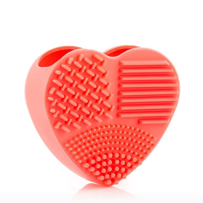 Limpiador de Brochas de Maquillaje Heart InnovaGoods Limpiador de Brochas de Maquillaje Heart InnovaGoods