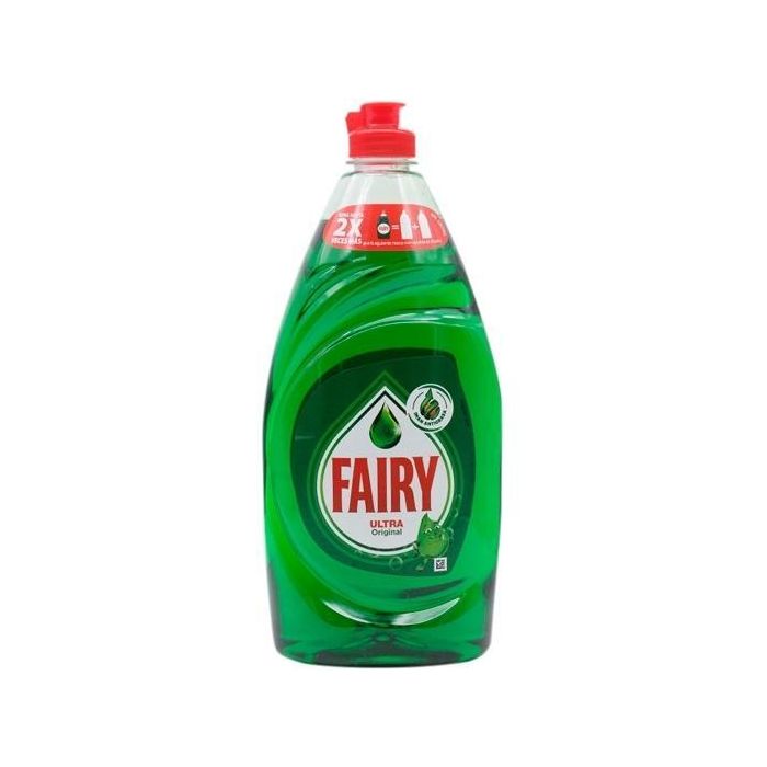 Fairy Lavavajillas Original Líquido Concentrado Ultra Uso Manual Botella 650 mL (Set de 2) (Set de 2)