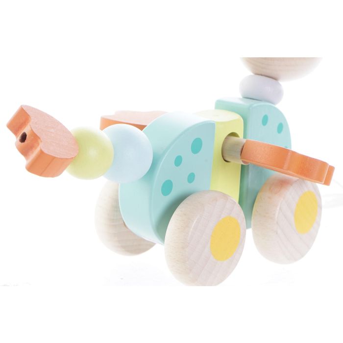 DKD Home Decor Juguete Kids de Madera con Movimiento Multicolor 13 x 12.5 x 22 cm Set de 4 Unidades Diseño Surtido 2